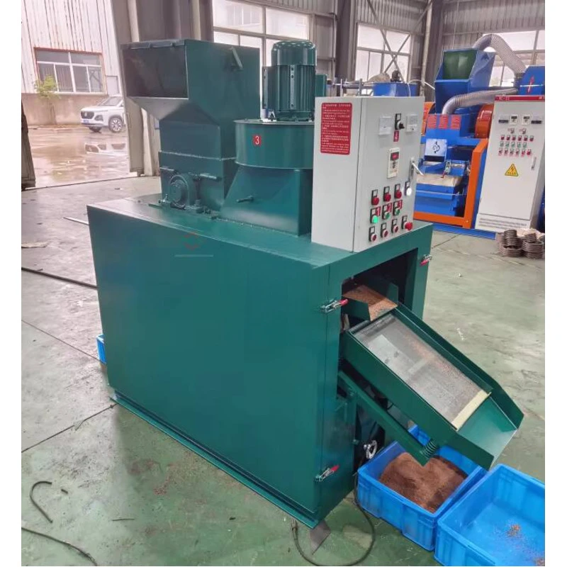 100% Purity Automatic Wire Recycling Granulator Cleaning Mini Machine High Quality Separates Copper And PVC