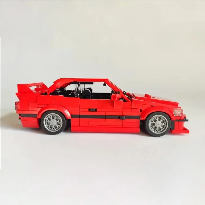 Brand New MOC-122575 Retro Car 446 Parts Self-locking Building Block Model Building Puzzle Birthday Christmas Toy Gift Ornaments