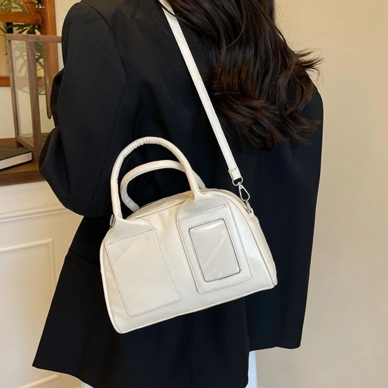 2025 nova y2k harajuku bolsa de ombro feminina coreano transparente ita saco crossbody feminino designer japonês tendência bolsa