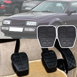 For VW Corrado Caddy Golf 2/3 Jetta Passat B2 Polo 6N Transporter T4 Scirocco Sharan 7M Car Brake Clutch Foot Pedal Pad Cover