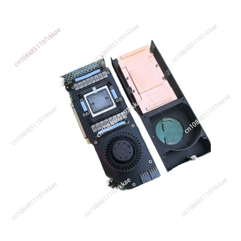 V100 SXM2 To PCIE Adapter Board, Solid Pure Copper with Fan, Second Generation Optimized Product