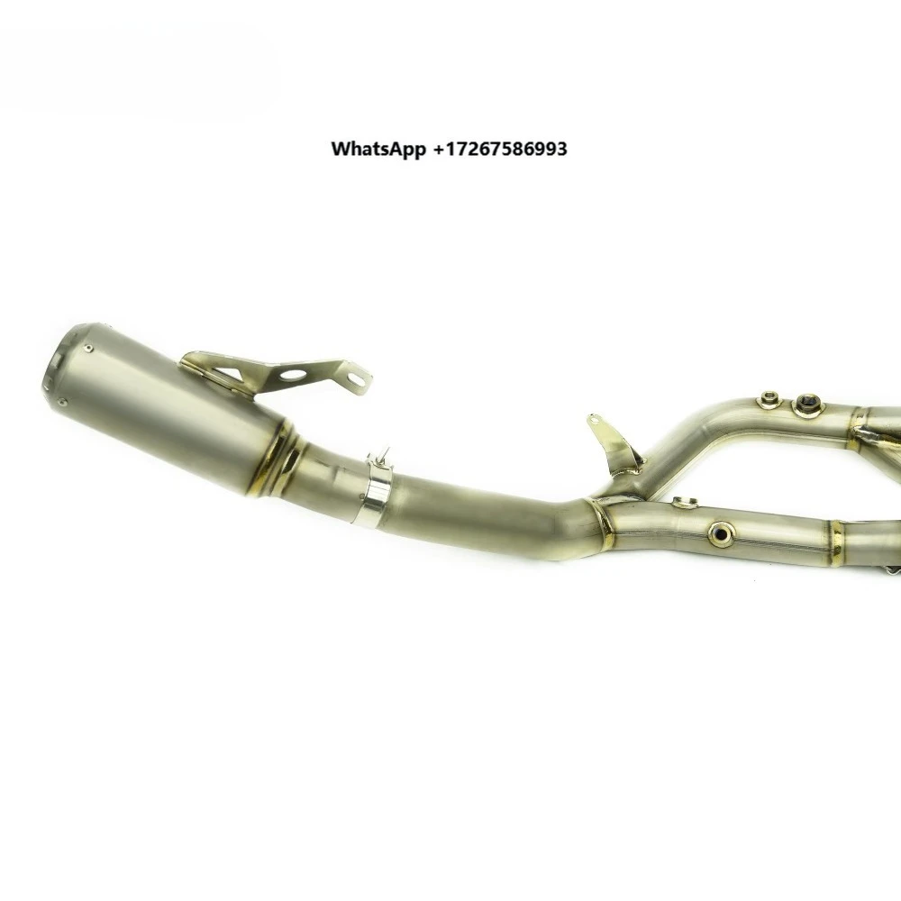 

Modified Titanium Alloy Motorcycle Exhaust with Valve Muffler for S1000RR S1000R 2019-Present