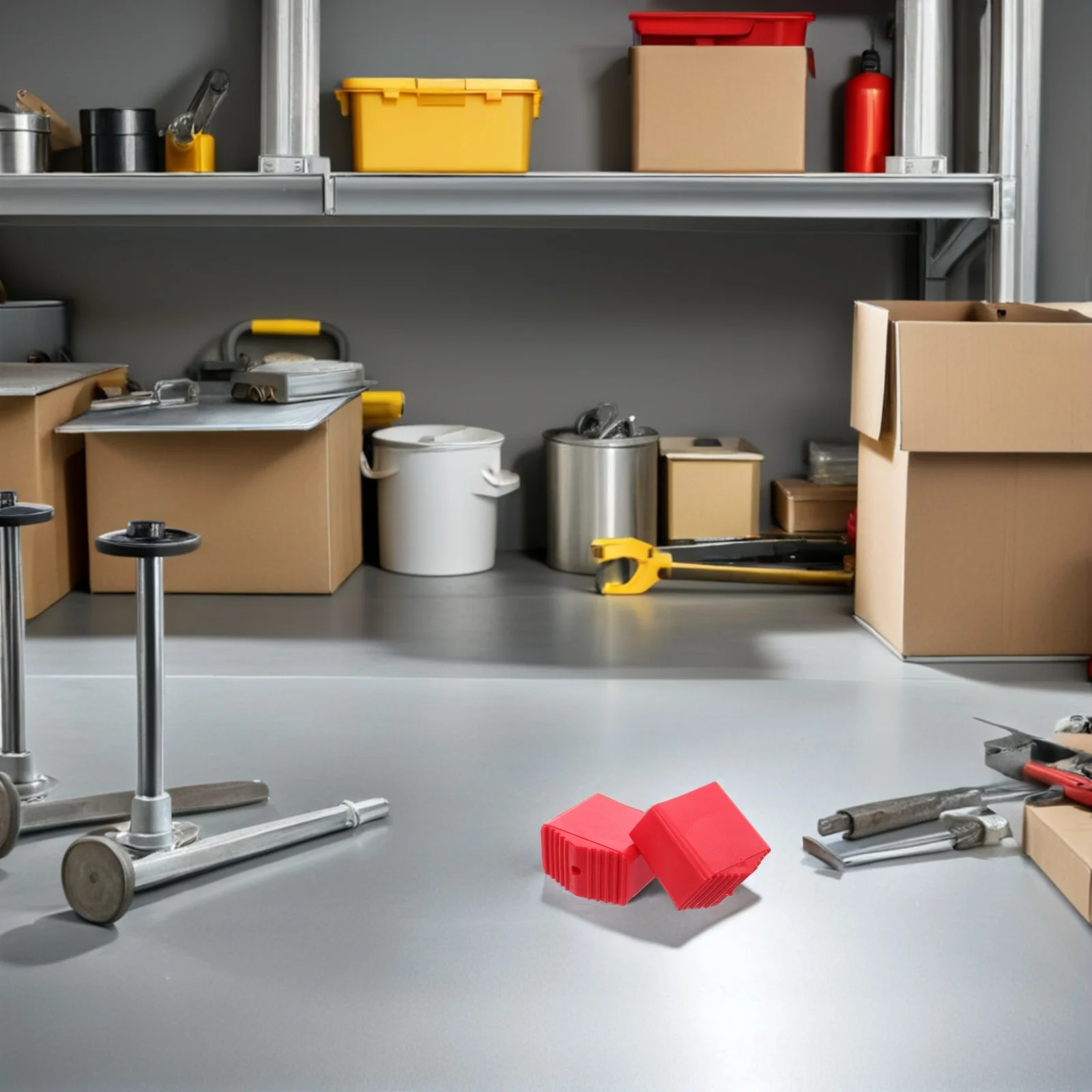 

4pcs Ladder Feet Pad Rubber Anti-Slip Wear-Resistant Stabilizer For Step Extension Ladders Insulated Safety Upgrade Replacement