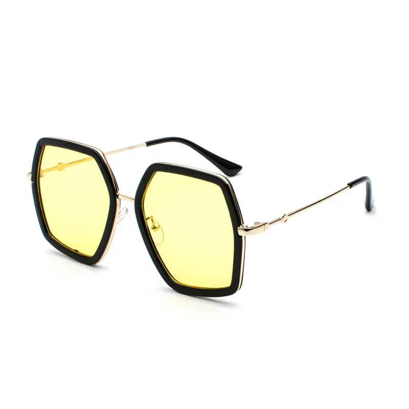 NEW Oversized Square Sunglasses Women Luxury Brand Designer Vintage Sunglass Fashion Big Frame Sun Glasses UV400