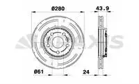 Store code: AE0182 for the brake disc mirror air KANGOO III CITAN 1.5DCI / 1.6 08 (5 wheel bolt)