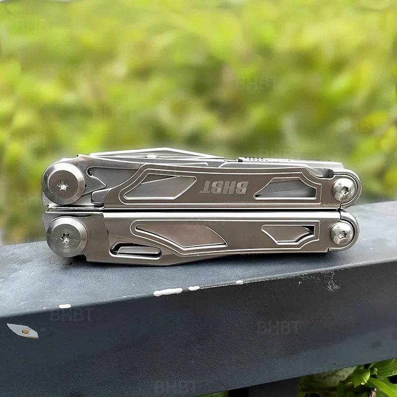 Bhbt Multitools Diy Multitool Multi-Tool Vouwmes Schaar Cutter Edc Survival Gear Handmatige Multifunctionele Tang