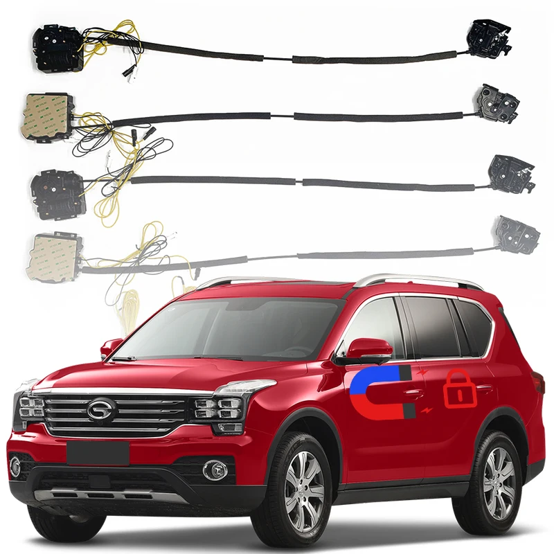 For GAC Trumpchi GS7 Electric suction door original car mechanical lock modified automatic lock auto parts tool soft close