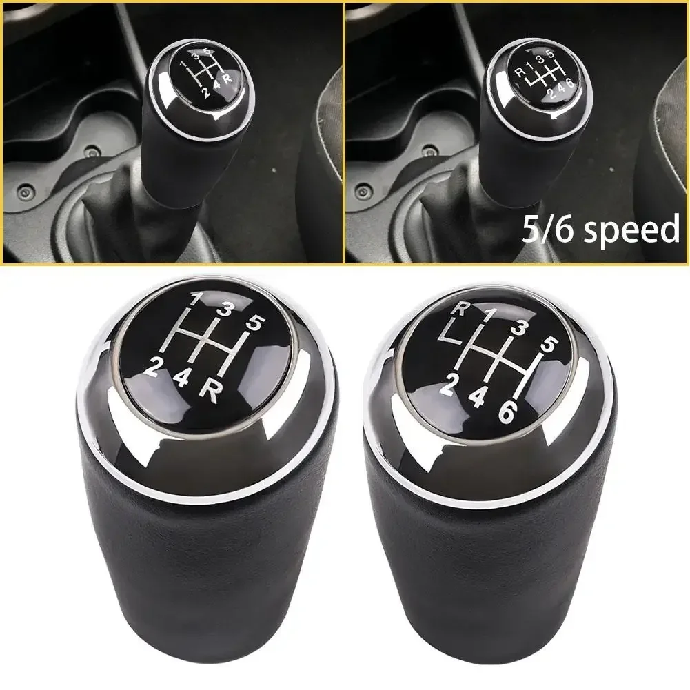 

//5/6 Speed Gear Shift Knob For MAZDA 3 BK BL 5 CR CW 6 II For GH CX-7 ER Leather Auto Parts And Interior Parts//