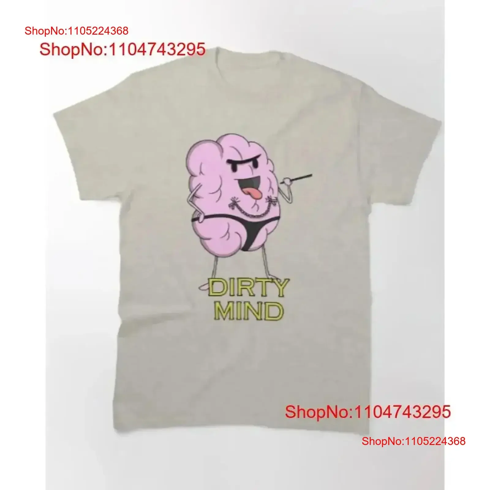 

Классическая футболка Dirty Mind, винтажная стираная повседневная слегка топа для повседневной носки, мягкая, удобная, универсальная, винтажная