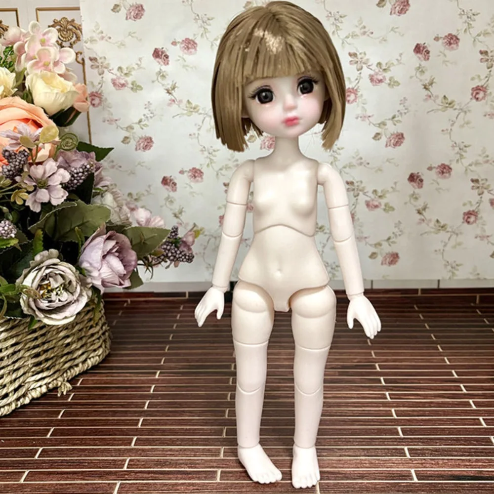 

Without Clothes 1/6 BJD Doll Dress Up Multi-Joint Doll Body Model Body White Skin Doll Replacement Body DIY