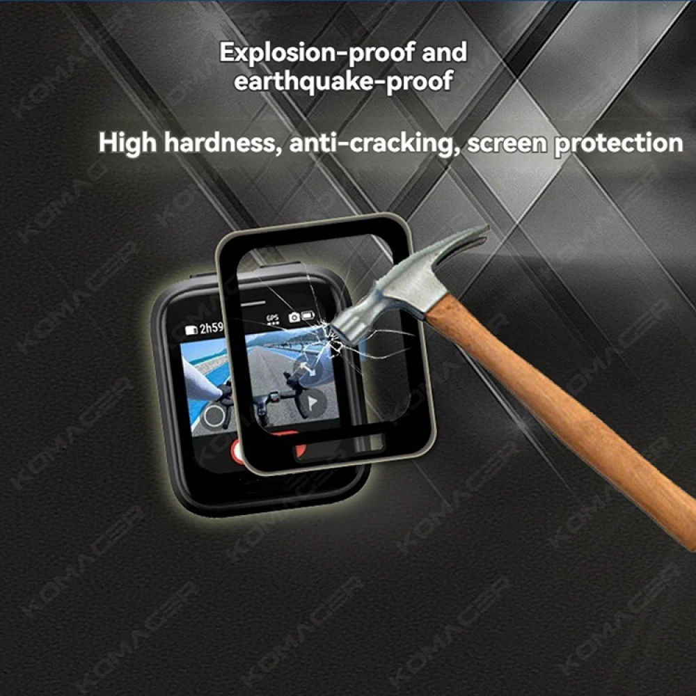 1 قطعة HD المضادة للخدوش عرض فيلم الحساسة اللمس GPS رسم الخرائط حامي الشاشة ل Insta360 GPS نقل الصور أجزاء عن بعد