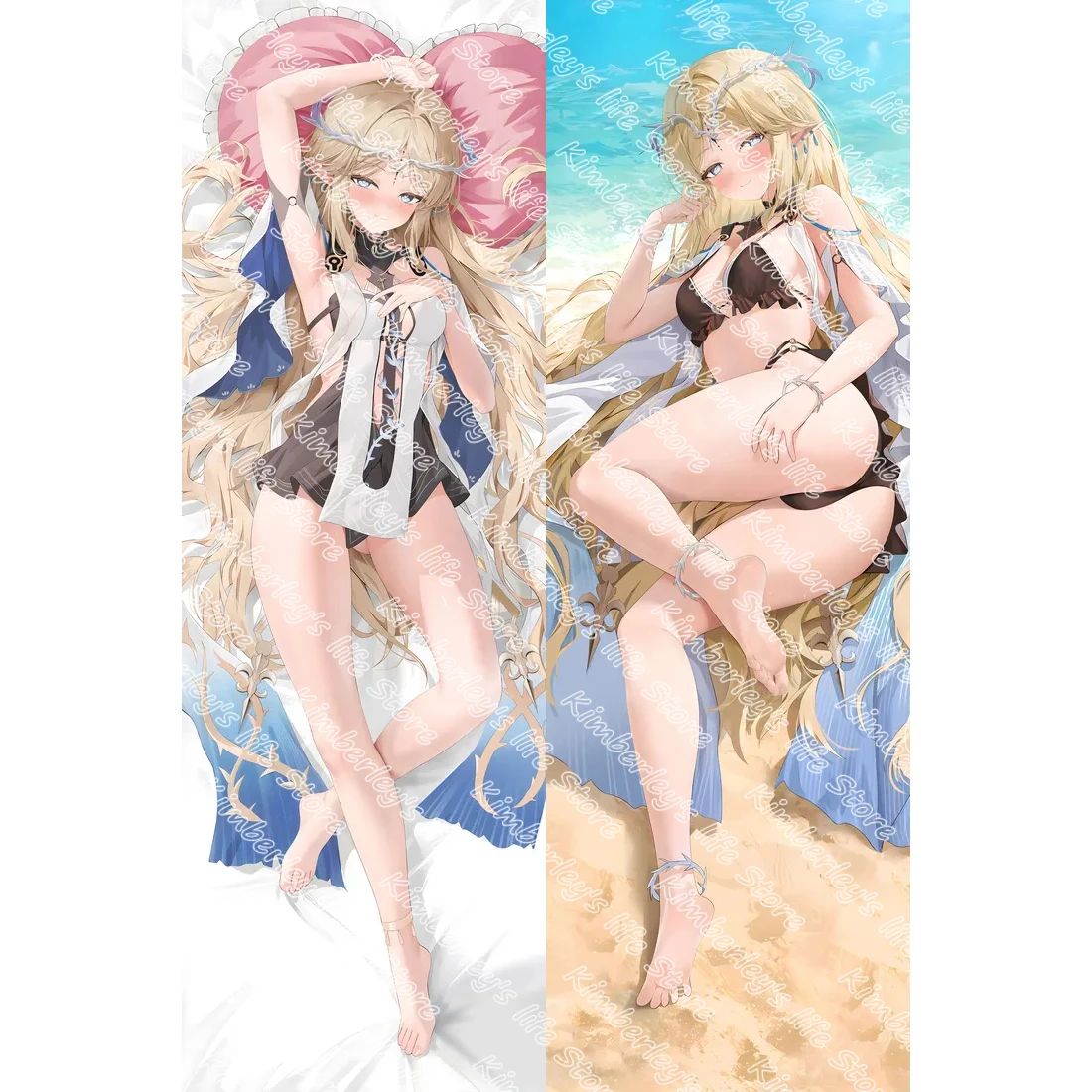 

Wuthering Waves Cartethyia Anime Juego Dakimakura Hing Cuerpo Funda Almohada Cojín Otaku Revestimientos De Cama GAME
