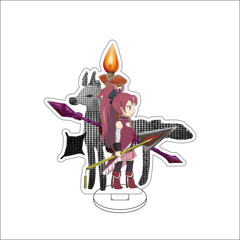 10CM Charm Anime Puella Magi Madoka Magica Acrylic Stand Model Cosplay Characters Ornament Accessories Goods Collection Gifts - Image 4