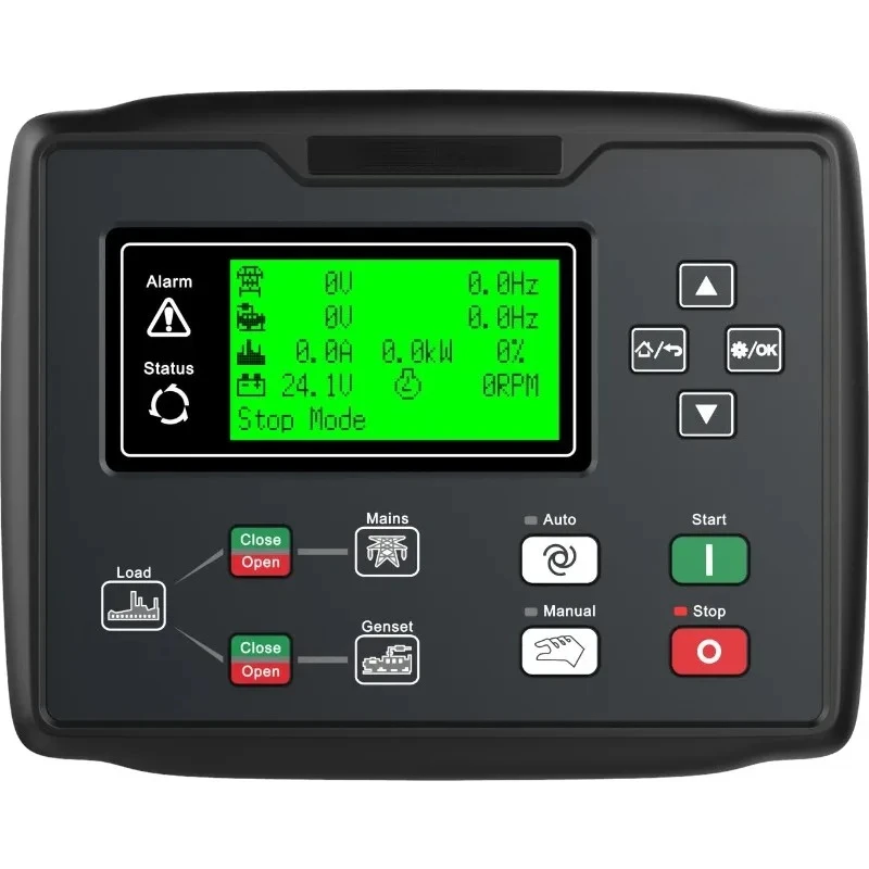 HGM6120N Панель управления дизельным генератором Мощная функция Базовые детали генератора Высокое качество HGM6120N Панель управления дизельным генератором Мощная функция Базовые детали генератора Высокое качество