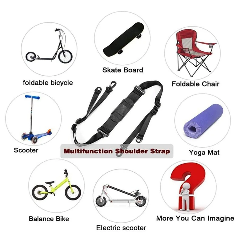 Electric Scooter Shoulder Strap Scooter Handle Kit For Universal Version Of Electric Scooters Balance Bikes