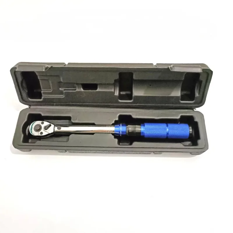 

SXLL 1/4 Inch 5-25nm Adjustable Torque Wrench Set 1pc Plastic Toolbox Heavy Duty 72 Tooth Household Wrench Vehicle Manual Toolki