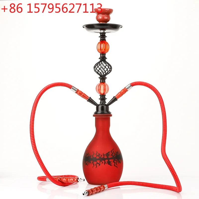 

New Arab shisha medium full set of bar ktv special glass shisha pipe hookah set