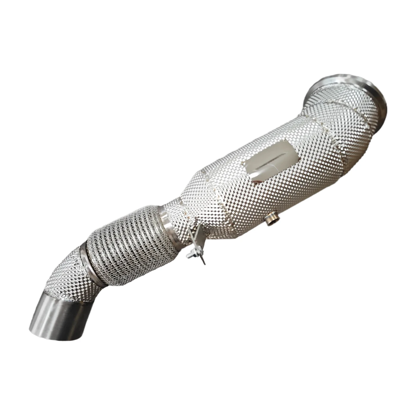 AKS Heatshield Downpipe For BMW G20 G22 M340i M440i Gen3 B58 Racing Downpipe Engine Parts