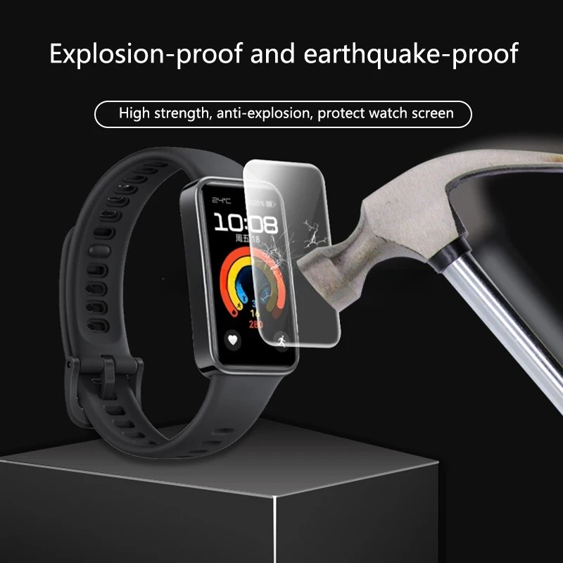 Electronic Watch 9 Curved 3D Full Screen Composite Soft Films Explosion-proof And Scratch-proof Watch Screen HD Protective Films