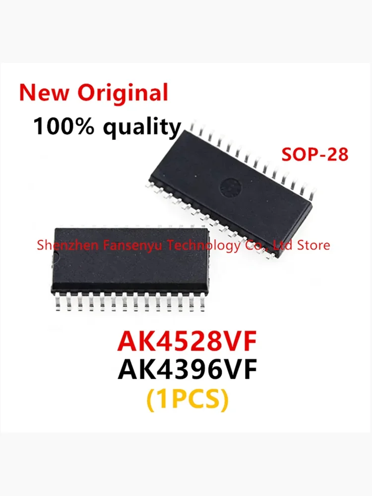 (1piece)100% New AK4528VF AK4396VF AK4528VF-E2 AK4396VF-E2 sop-28 Chipset