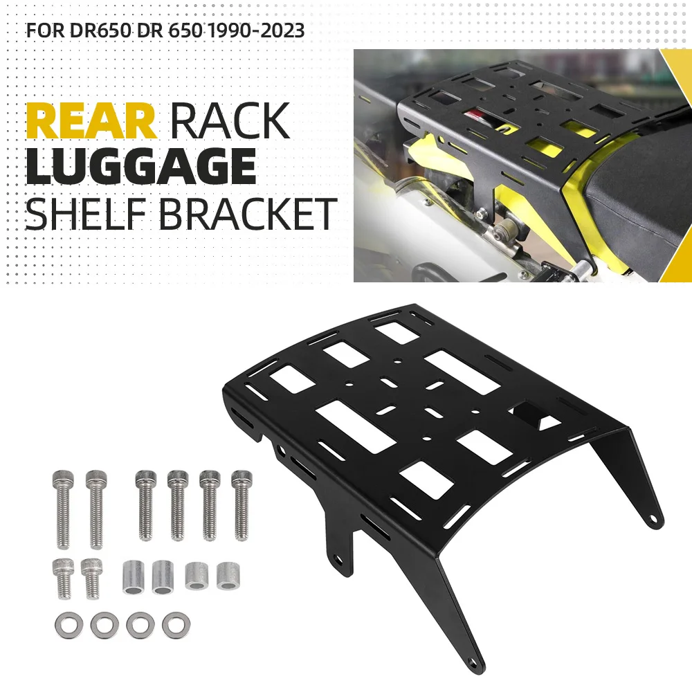 

Motorcycle Accessories Tailbox Support Motorcycle Accessories For Suzuki DR650 DR 650 1990-2026 Rear Rack Luggage Shelf Bracket