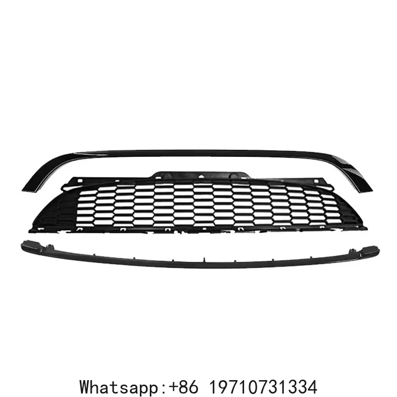 Front Bumper Radiator Grille Honeycomb Mesh Grille For Mini R55 R56 R57 R58 R59 2007-2015 Cooper (Not for Cooper)