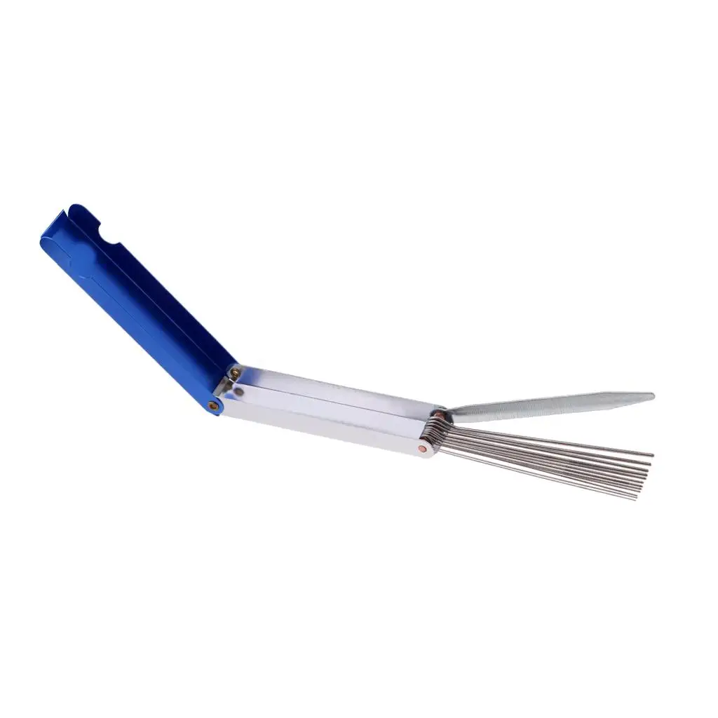 Jet Cleaning Tool for Carburetor Wire Cleaner Motorbike Carb Dirt Remover Steel Maintenance Kit Toolbox