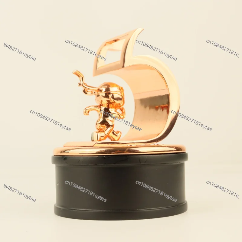 Custom 3D Bronze Craft Long Distance Marathon 5K/10K Award Business Sports Events Trophies Logo Champion League Cup.