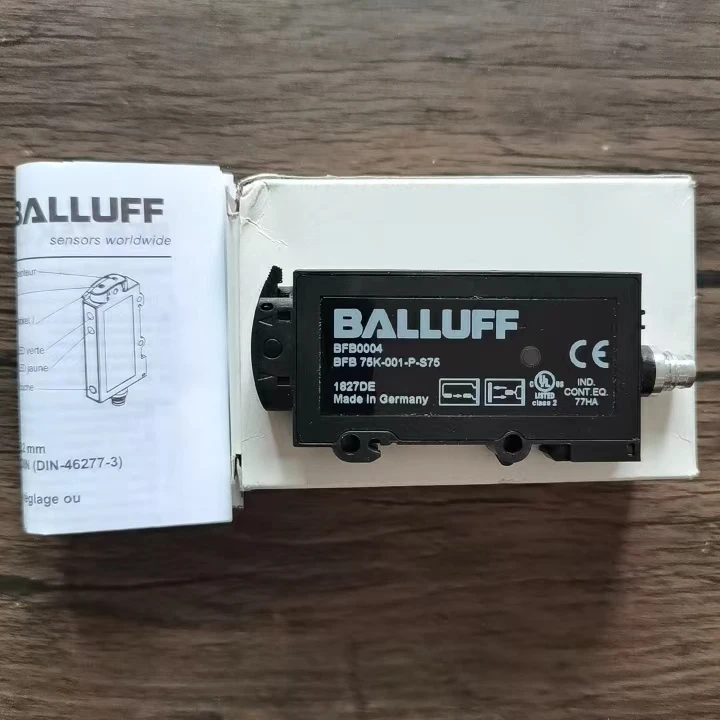 New Original Genuine, Balluff BFB0004 Fiber Amplifier BFB 75K-001-P-S75