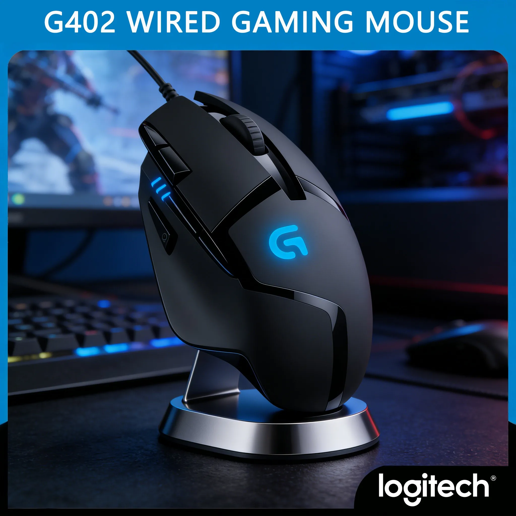 

Logitech G402: Программируемые кнопки для повышения эффективности в игре
