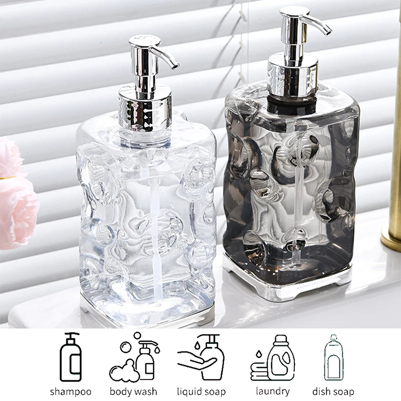

For Liquid Bathroom Empty Refill Subbottle Detergent Kitchen Press Type Hand Sanitizers Shower Gel Shampoo Bottle Soap Dispenser