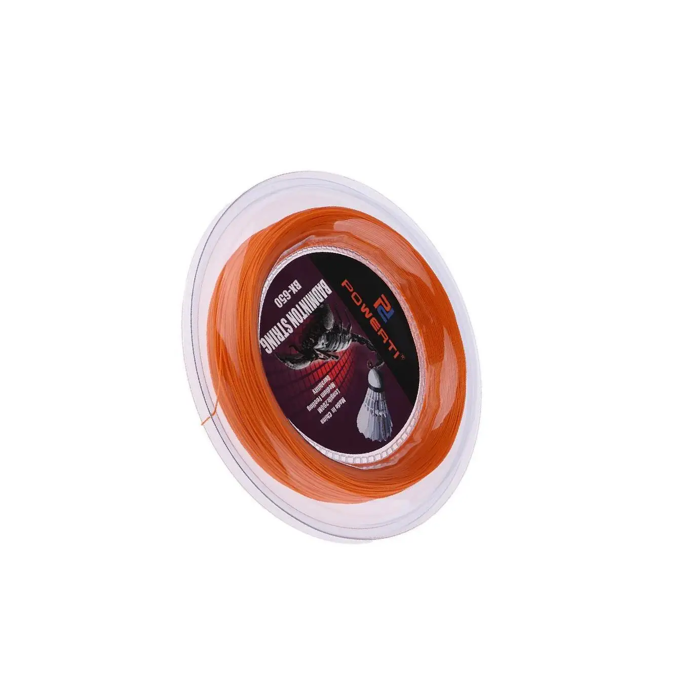 Durable Nylon Badminton Racket String High Flexibility Black