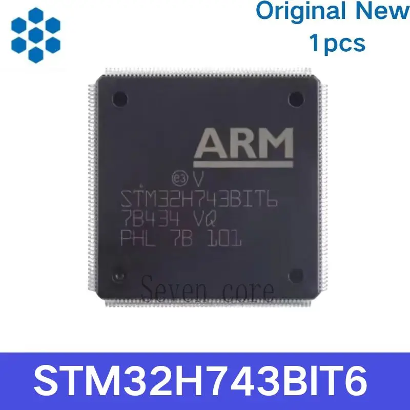 

Original New 1pcs STM32H743BIT6 LQFP-208 high-performance ARM Cortex-M7 MCU with DSP and DP-FPU