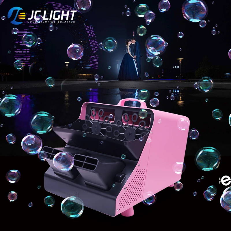 light automatic bubble machine duplo orientacao fixa festa casamentos disco ktv efeito de palco 300w jc 01