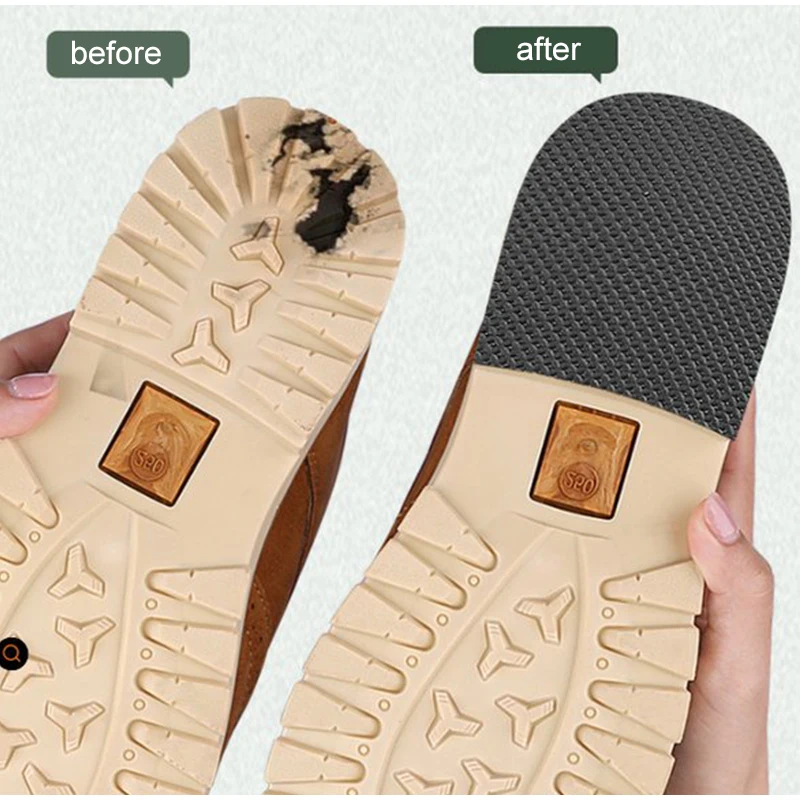 No-adhesive Anti-slip Sole Stickers Mute Cushion Insoles Repair Outsole Insoles Men Women Shoes Wearable Pads Shoe Accessories