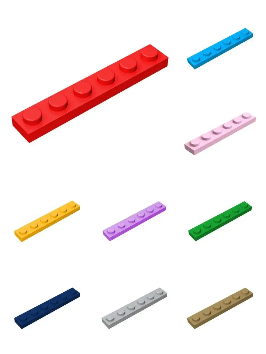 50pcs 3666 1x6 puntos figuras delgadas ladrillo juguete de bloques de construccion Compatible educativo tamaño creativo regalo