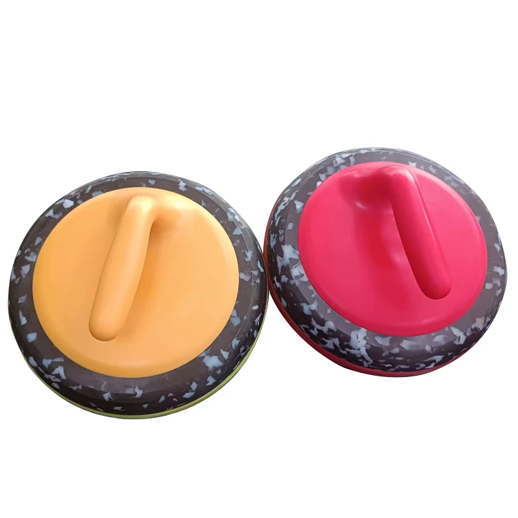 High Quality Portable PVC Curling Training Floor Cheap Plastic Ice Slide
