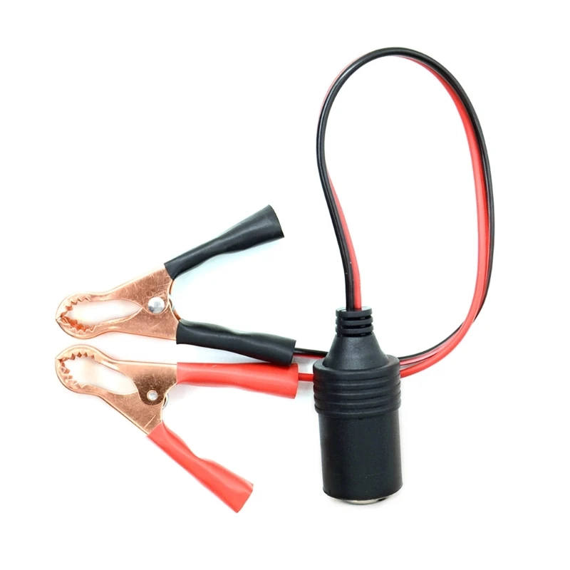 Клеммы аккумулятора 12 В, зажим для автомобильного прикуривателя, гнездовой адаптер