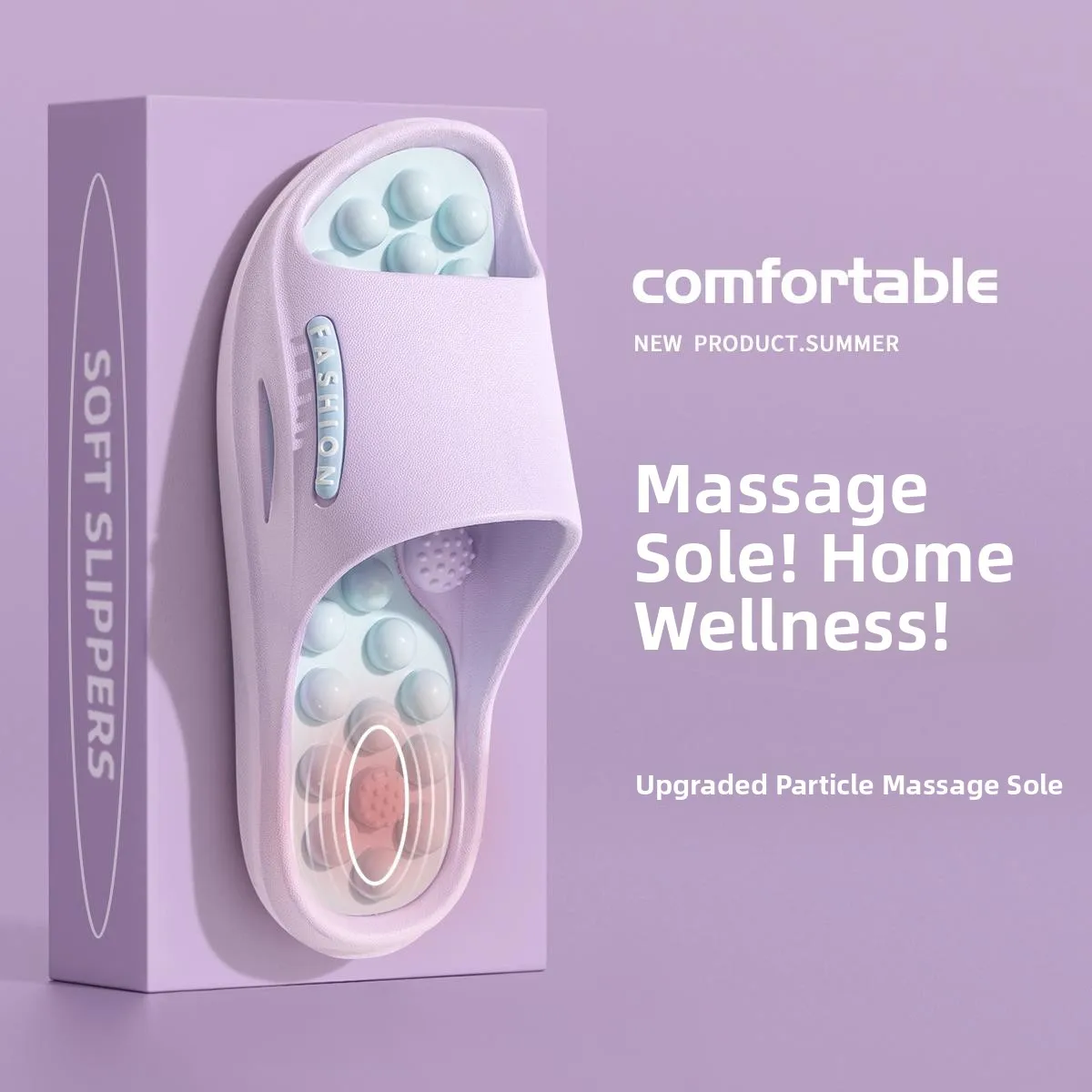 

Новые массажные тапочки 2026 года для женщин и мужчин: домашние, нескользящие, для оздоровления, с акупунктурными точками, охлаждающие, летние