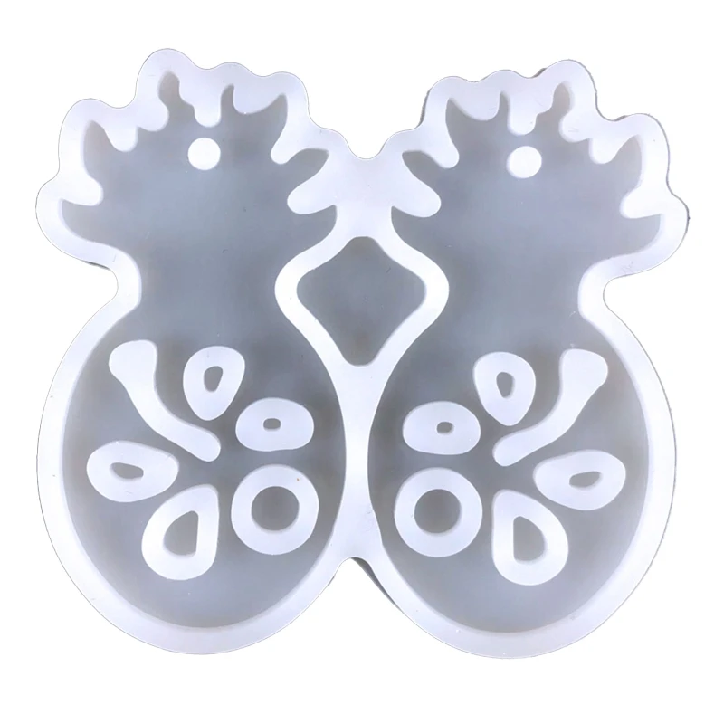 Moule en Silicone pour bricolage, porte-clés, pendentif, bijoux, artisanat, cadeau d'anniversaire