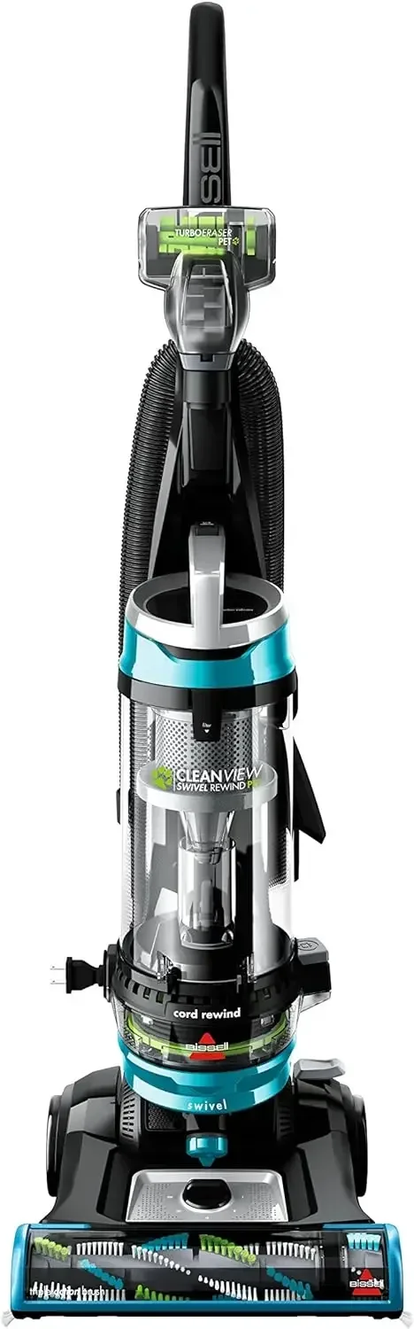 CleanView Swivel Pet Upright Bagless Vacuum, Automatic Cord Rewind, Powerful Pet Hair Pickup, Specialized Tools, Large Dirt Tank