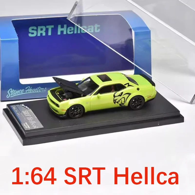 

Литой под давлением оригинальный масштаб 1:64 SRT Hellcat, модель из сплава, имитация украшения, хобби, сувениры, коллекция подарков, статический дисплей