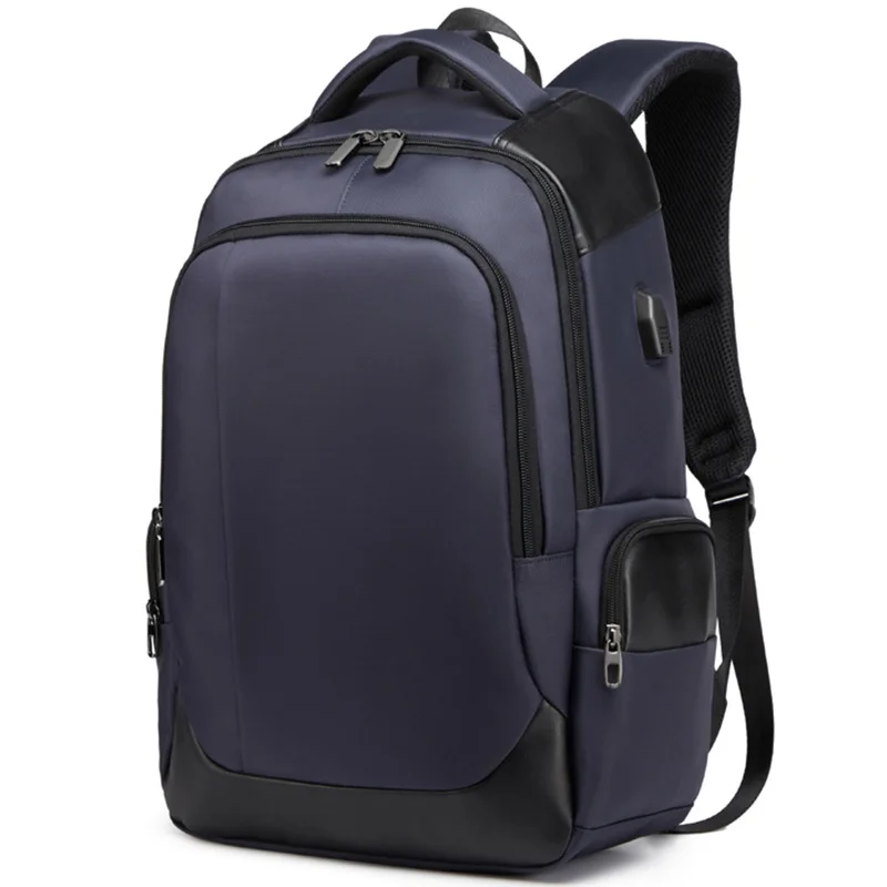 Mochila de viaje de gran capacidad para hombre, bolsa de equipaje multifunción, impermeable, para ordenador portátil de negocios, con carga USB, escolar