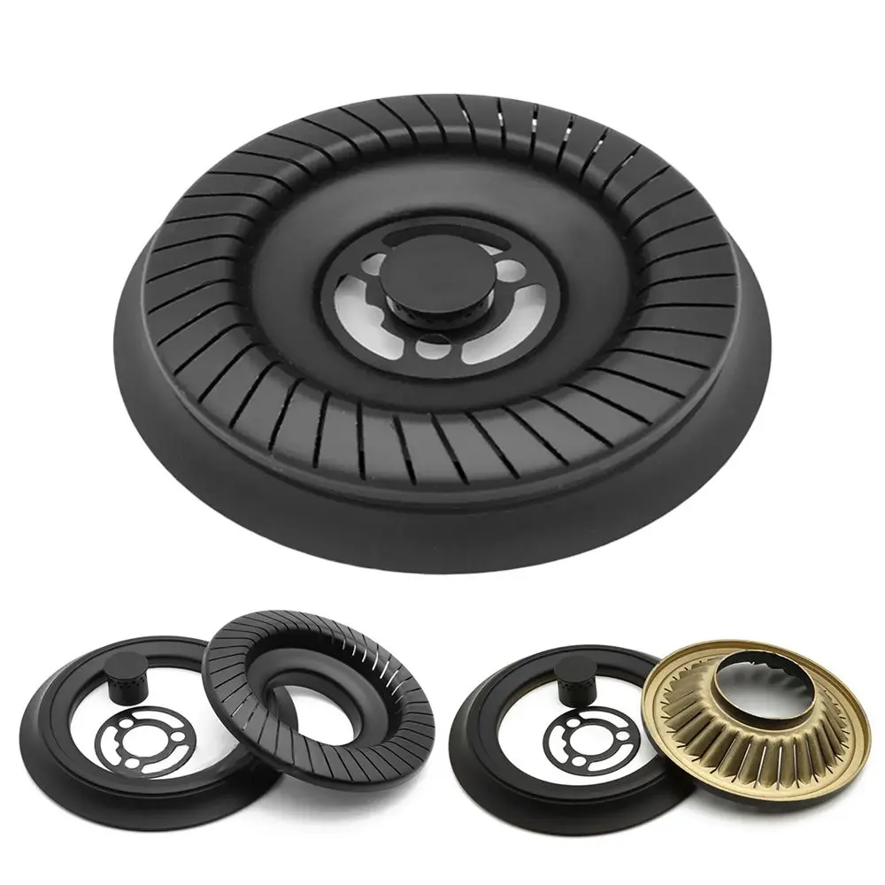 Embedded Gas Stove Diffusers Stainless Lids High Foot Burner Core Windproof Household Fire Gas Stoves Burner Lids Cover