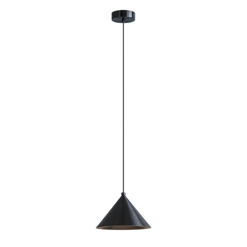 

High Quality Pendant Lamp Bedroom Hanging Light Kitchen Dining Room Ceiling Chandelier Brushed Sliver Black
