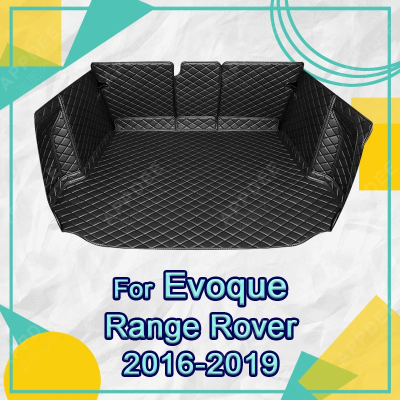 

Auto Full Coverage Trunk Mat For Landrover Evoque 2016-2019 18 17 Car Boot Cover Pad Cargo Liner Interior Protector Accessories