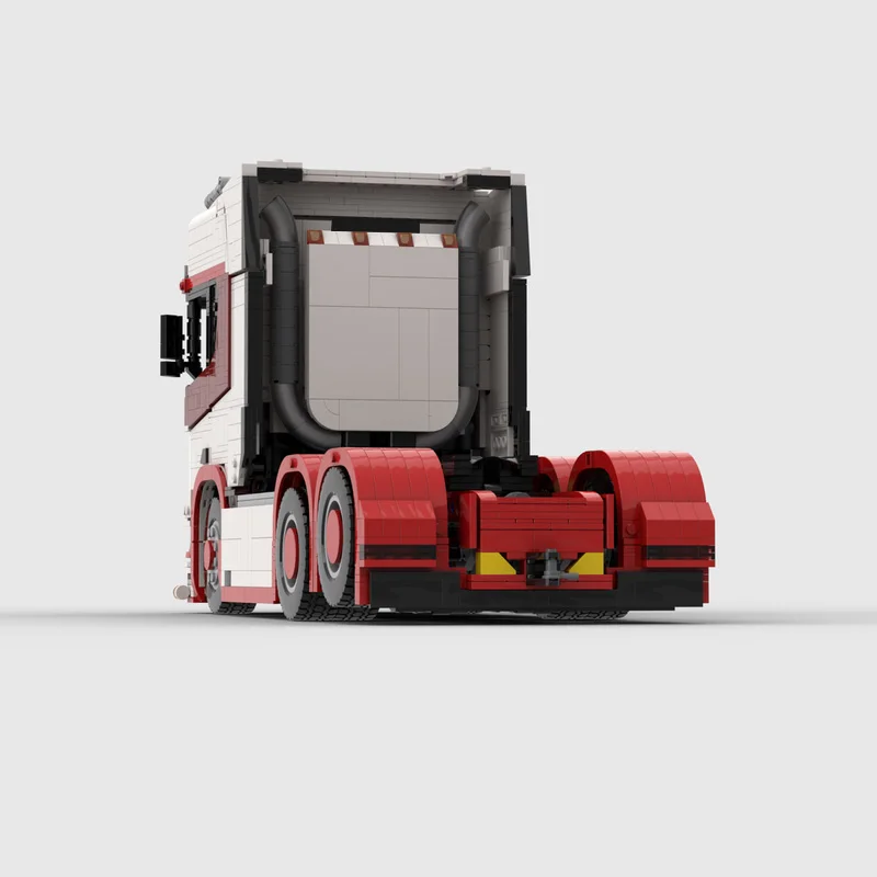 2924 PCS Speed Hypercar 770s 6x2 truck tractor red 2.0 MOC Customize Modular Building Block Popular Brick DIY Holiday Toy Gifts