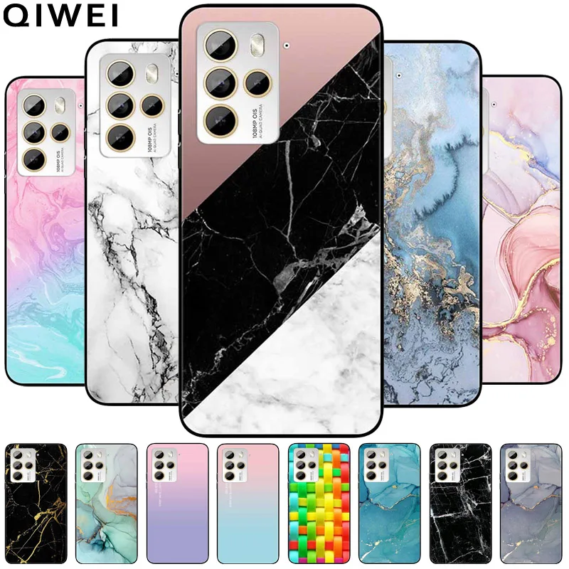 Phone Case For HTC U23 Pro Cover Luxury Marble TPU Soft Coque For HTC U23 Pro 5G Protection Cases U 23 Pro Back Shells Silicone