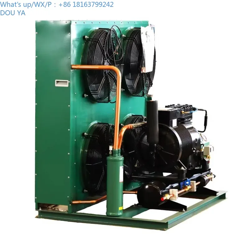 

2026 15HP Bitzer Type Compressor Semi Hermetic Frozen Refrigeration Room Cold Chain Evaporative air Cooled Freezer Condensing