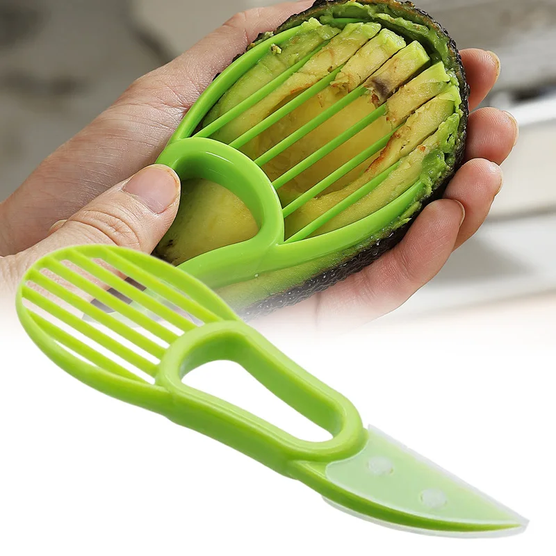 3-in-1 Fruit Separator, Fruit Cutting Machine, Fruit Scraper, Suitable for Avocado, Strawberry, Peach, Kiwi and Other Fruits